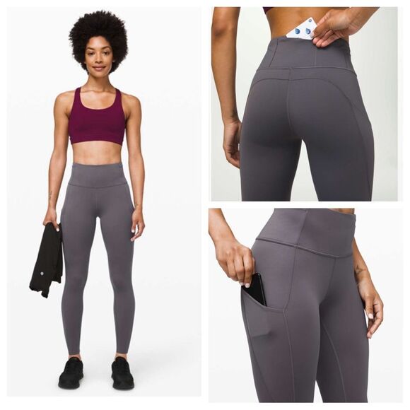 Lululemon Fast and Free Tight II 25" *Non-Reflective Nulux
Titanium - Picture 3 of 13